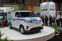 LDV EV30 electric van at the CV Show 2019