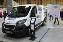 Peugeot Boxer Electric at the CV Show 2019