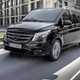 2019 Mercedes Vito - new diesel engine, driving, front view, black