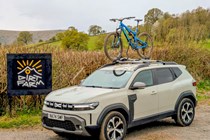 Thule bike carrier and Dacia Duster