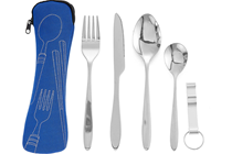 Bramble Premium Stainless Steel Portable Cutlery Set