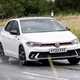 Best small hot hatchbacks (2024): Volkswagen Polo GTI, front cornering, white paint