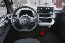 Renault EZ-Flex electric small van concept - cab interior, dashboard, steering wheel