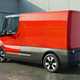 Renault EZ-Flex electric small van concept - rear view, red