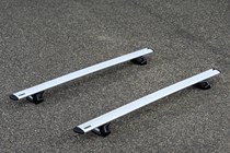 Thule Wingbar Evo roof bars on tarmac