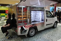 Fiat Doblo Cargo Panini van on display at CV Show 2019