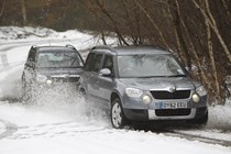 Skoda Yeti - Best cars for snow and winter driving