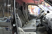 LDV V80 facelift with Euro 6 engine at the CV Show 2019 - quilted leather seats