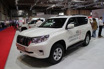 Toyota Land Cruiser Active Commercial at the CV Show 2019 - lots of standard kit