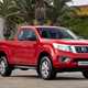 2019 Nissan Navara - King Cab, red, front view, with new twin-turbo 163hp engine