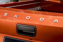 Skoda Mountiaq pickup truck review - SKODA lettering on tailgate