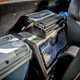 Skoda Mountiaq pickup truck review - amp and subwoofer behind the seats