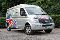 LDV V80 - find out where it ranks among large vans for payload