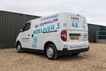 Maxus eDeliver 3 is only available as an electric van.