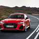 Audi RS 7 Sportback 2019 red driving front
