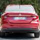 Red 2019 Fiat Tipo Saloon rear elevation