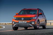 2019 VW T-Cross driving