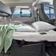 Ford Transit Custom Nugget campervan - lower bed