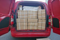 Vauxhall Combo long-term test review - 600kg of medicine powder in the back being carried for the NHS
