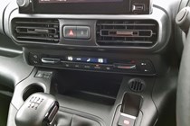 Vauxhall Combo long-term test review - climate control buttons, 2020