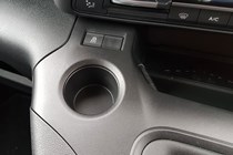 Vauxhall Combo long-term test review - weird tiny round cubby hole