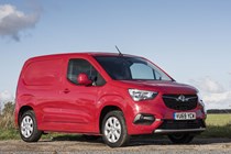 Vauxhall Combo Cargo long-term test review - front view, Ruby Red