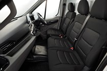 Maxus Deliver 9 large van - cab interior, from passenger side, 2020