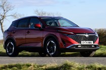 The bestselling cars on sale now: Nissan Qashqai front three quarter static