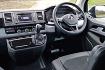 Volkswagen Caravelle, 2019, steering wheel, dashboard, DSG