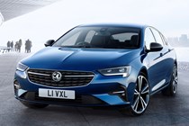 2020 Vauxhall Insignia, front three-quarter view, static