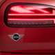 Red 2019 MINI Clubman Union flag-style tail light