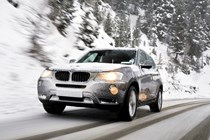 Best used family 4x4s: BMW X3 in snow
