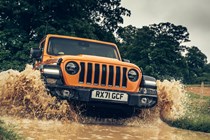 Jeep Wrangler fording