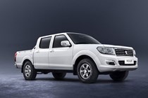 Peugeot Pick Up - front view, white