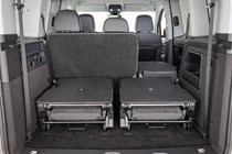 VW Caddy Life, 2020-2021, seats from rear