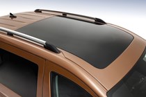 VW Caddy Life, 2020-2021, panoramic roof from the outside