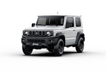 Suzuki Jimny light commercial vehicle, van, commercial 4x4, white, front view
