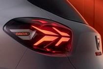 Dacia Spring Electric - Dacia's new LED tail lights previewed