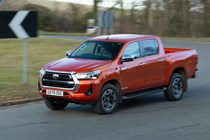 UK pickup speed limits - Toyota Hilux driving