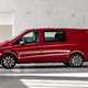 2020 Mercedes-Benz Vito facelift, side view, red Crew van
