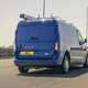 LEVC VN5 electric van - rear view, blue, driving, 2020