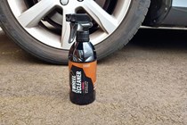 Gyeon Q2M Iron Wheel Cleaner stood up