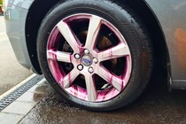 McLaren Red Wheel Cleaner bleeding