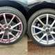 The Turtle Wax cleaner applied to a car and the final results