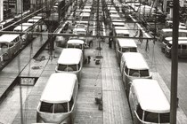 Volkswagen Transporter T1 factory assembly line