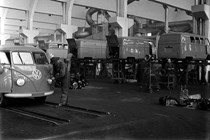 Volkswagen T1 Transporters being assembled