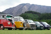 Volkswagen Transporter T1, T2, T3, T4 and T5 generations