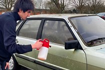 Aaron Hussain with an Autoglym Easy Sprayer