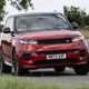 Range Rover Sport red front cornering - Best SUVs for towing