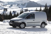 VW Caddy 3 - four-wheel drive in the snow